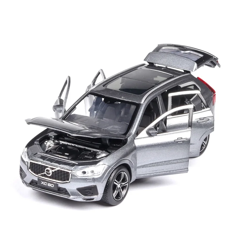 Весы Volvo XC60 из литого сплава 1/32 весы коллекционные игрушки подарки для