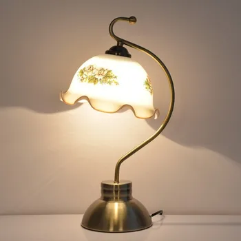 

Retro desk lamp lamp of bedroom the head of a bed Study of the sitting room to touch the lamp ligh