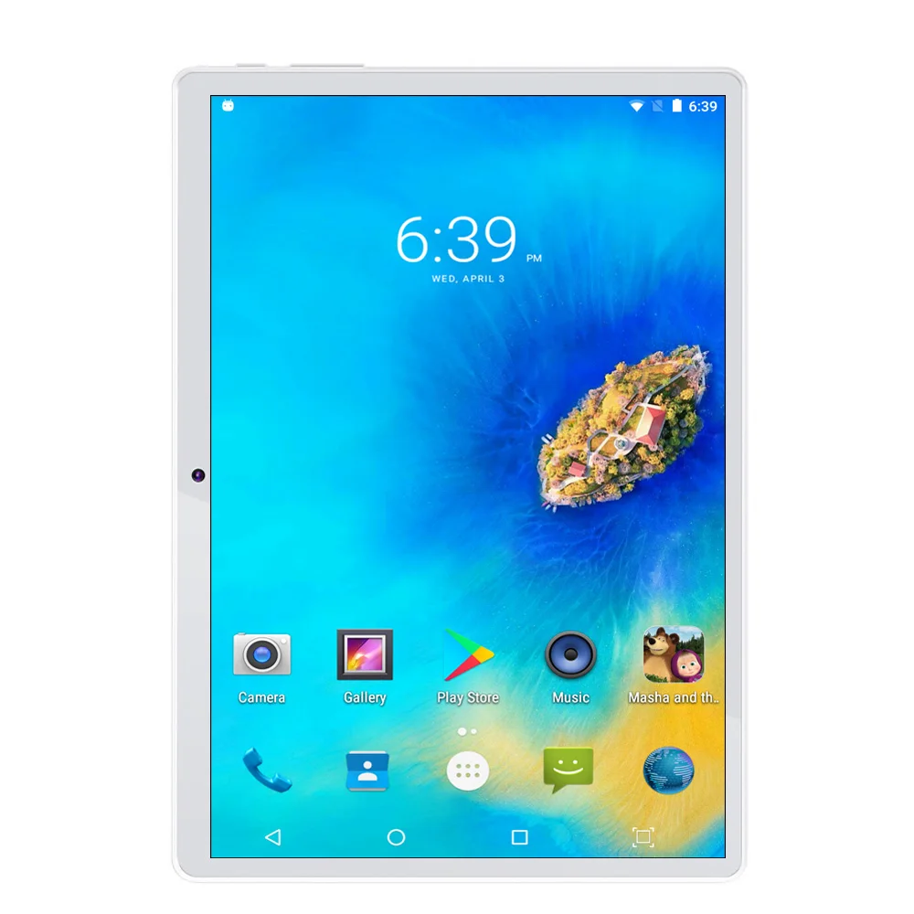  Ruissian Warehouse Ships 10 Inch Android 7.0 Tablet Pc 4GB RAM+64GB ROM Mobile Phone Call Octa Core