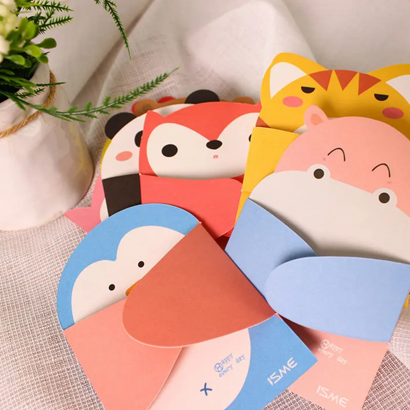 1 шт. маленькая открытка с надписью Embrace of love конвертом kawaii поздравительные