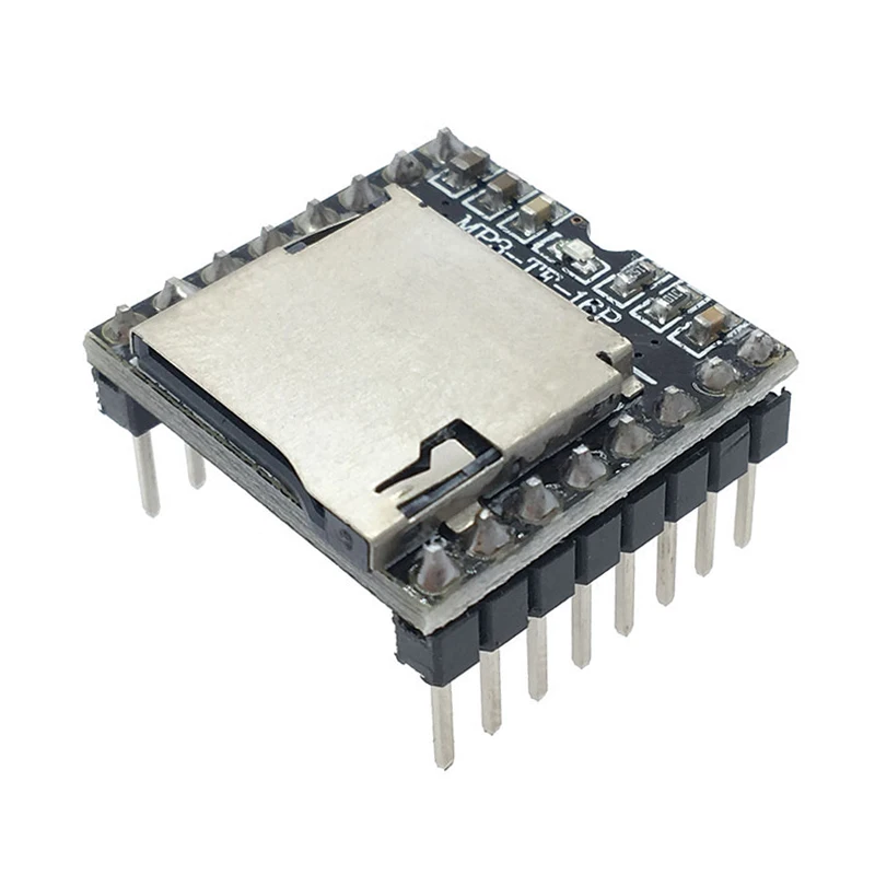 

Mini MP3 Player Module with Simplified Output Speaker MP3-TF-16P for Arduino
