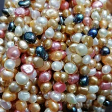 5 шт. свободные бусины Многоцветный Искусственный жемчуг в стиле барокко 7-8 мм 1" для DIY ювелирных изделий FPPJ бусины природа