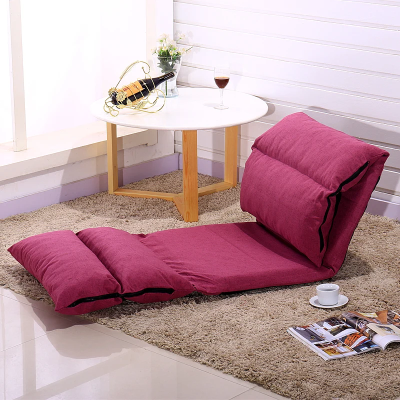 Mianma lazy sofa ,single folding tatami bed chair ,bedroom small sofa pad window,Bedroom furniture