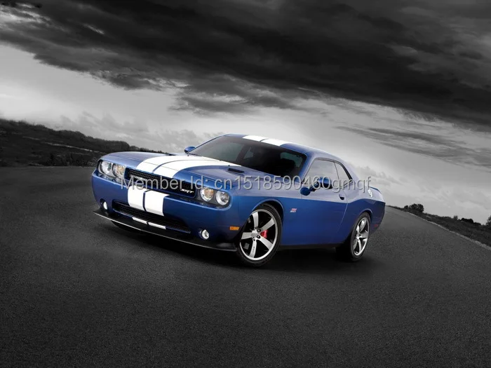 2018 Dodge Challenger SRT Demon Car Art Silk Wall Poster 24x36