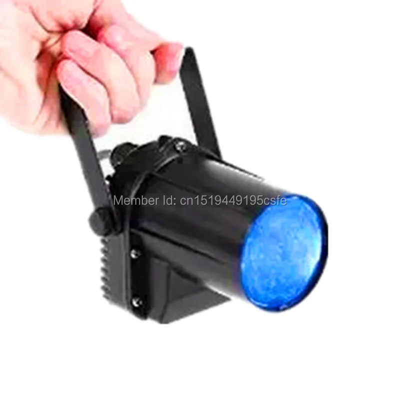 Синий цвет LED Pinspot свет Луч эффект Вечерние огни сценический Освещение для