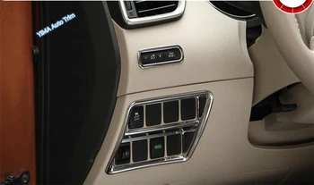 

Lapetus Auto Styling Odometer + Switch Console Dashboard Button Frame Cover Trim Chrome Fit For Nissan Rogue X-Trail 2014 - 2020