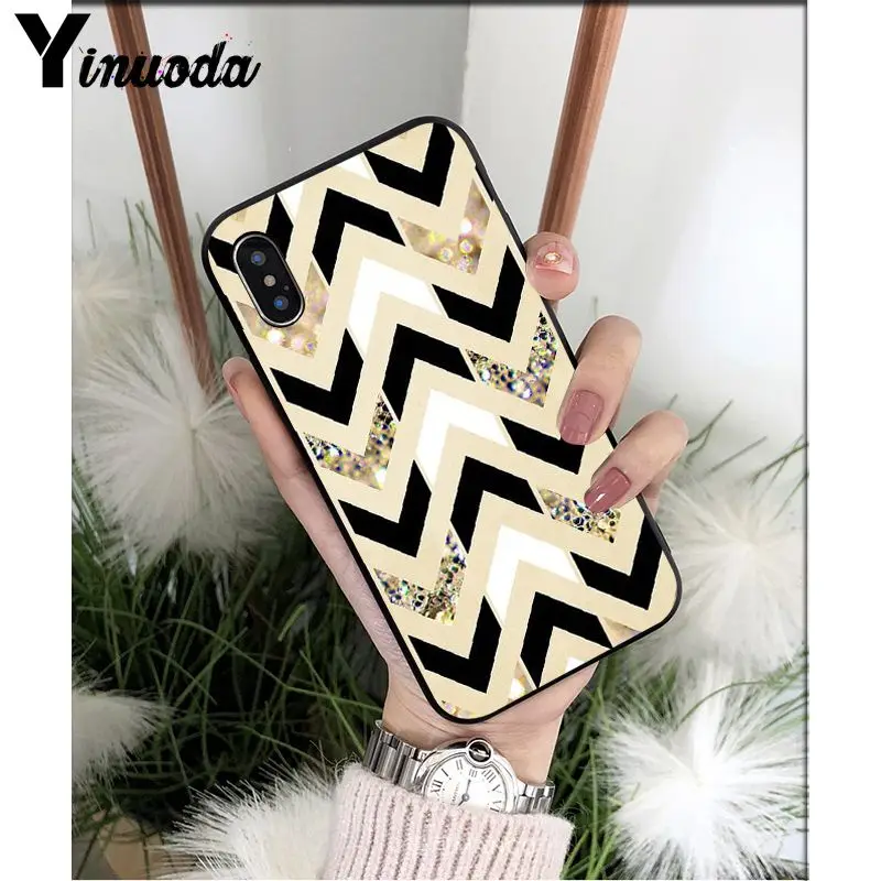 stripe gold glitter Wavy pattern