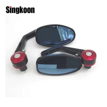

Motorcycle accessories Universal Retro Motorbike bar end mirror Rearview Mirrors FOR Honda CB600 HORNET CBR 600 F2 F3 F4 i