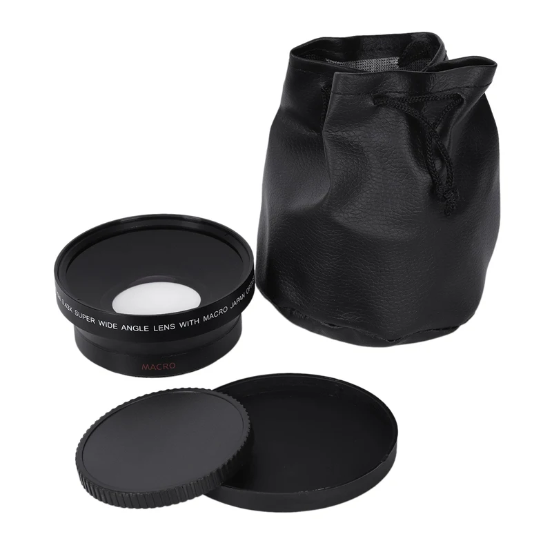 

67MM 0.43X Wide Angle Macro Lens with Macro for Nikon D200 D100 D2H D80 D50 D70 D70S D90 Canon 550D 600D 650D 1100D 5DII 7DII