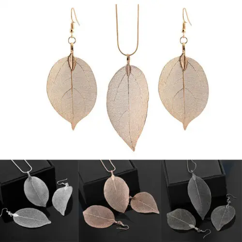 

Women Choker Collar Pendant Chain Necklace Earrings Jewelry Set Jewelry Gift