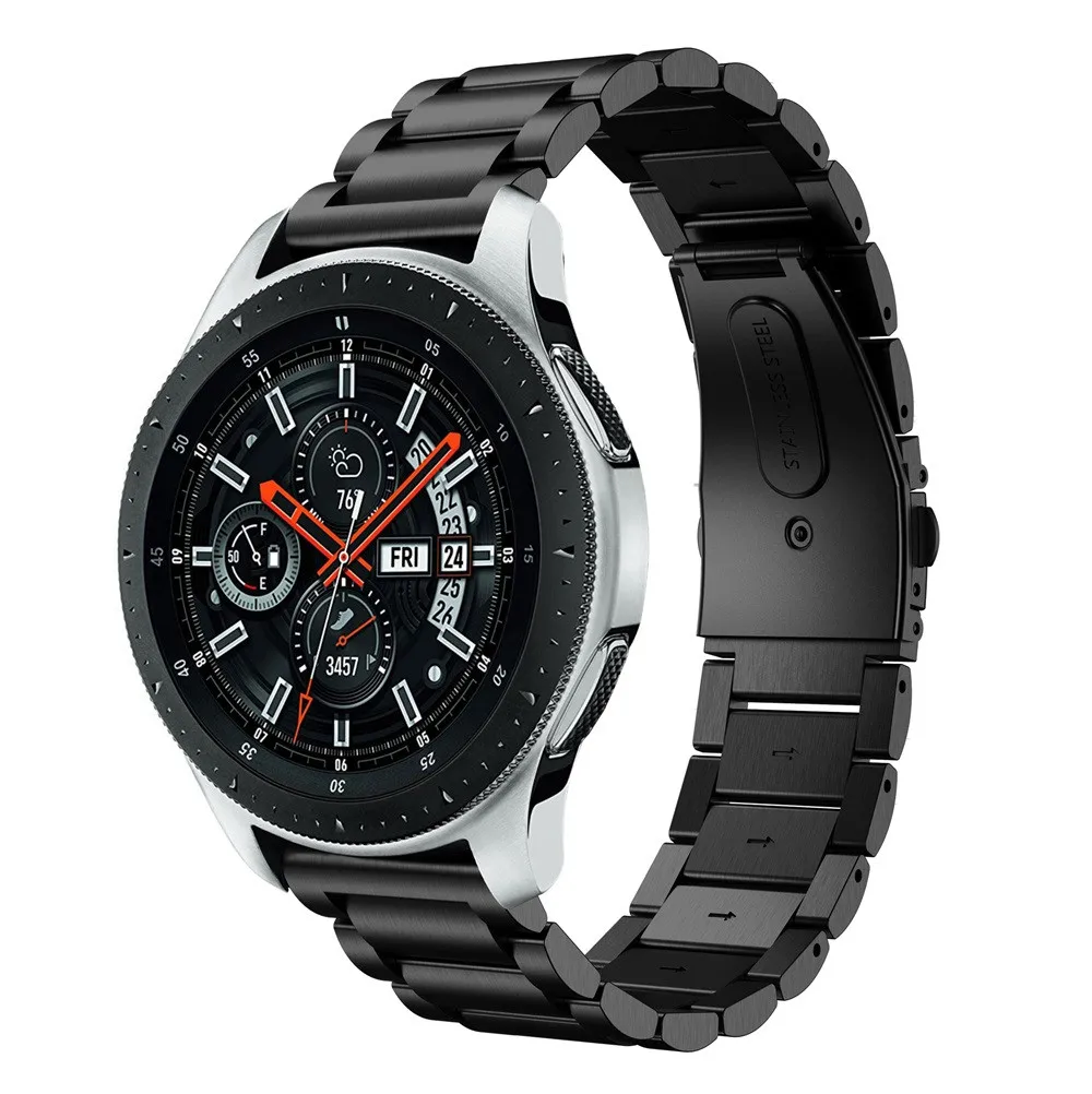 Smartwatch ремешок для samsung Galaxy Watch 46 мм Браслет спортивный из нержавеющей стали сменный ремешок 18SEP27 - Цвет: A