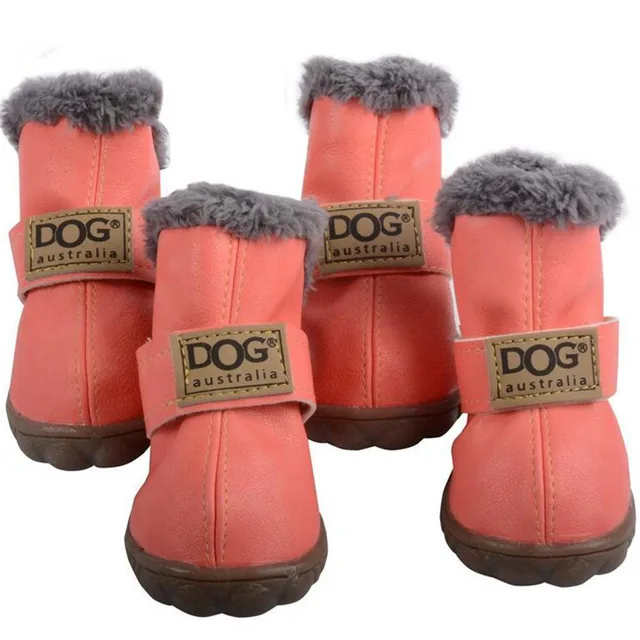 Waterproof Pet Shoes Winter Dog Cat Snow Boots Warm Puppy Booties for