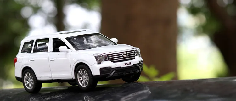 1:32 Diecasts& игрушечные транспортные средства Trumpchi GS8 модель автомобиля со звуком и светильник коллекция автомобиля игрушки для мальчика Детский подарок brinquedos