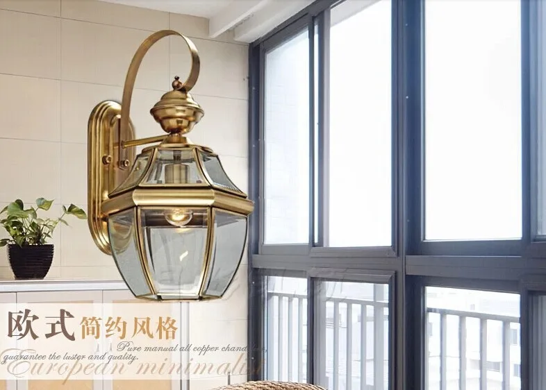 LED Copper Wall Lamp-2