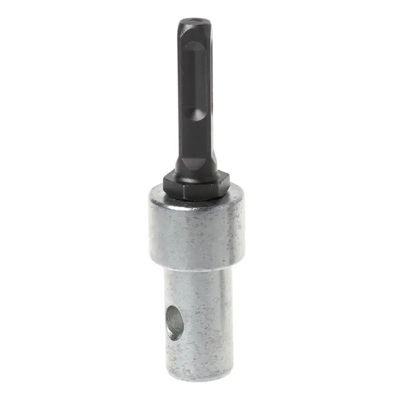 

4 Square Pits Drill Bit Adapter For Electric Hammer Convert to Earth Auger Head Connector Tool