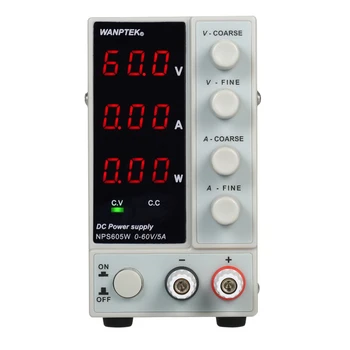 

60V 5A LED Display Adjustable Switching Regulator DC Power Supply Laptop Repair Rework 0-220v