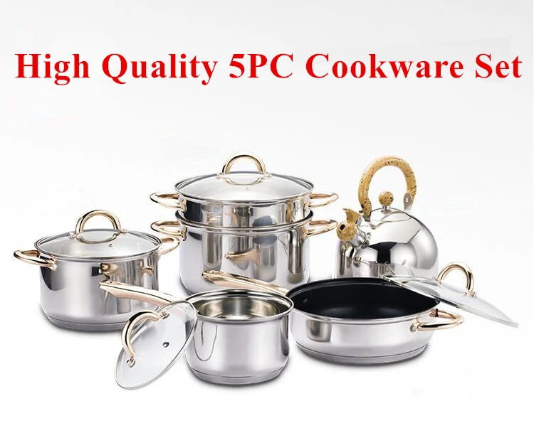 saucepan sets with steamer