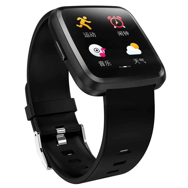 

Sports Smart Bracelet Fitness Tracker Smart Watch, Y7P Touch Color Screen Pedometer Call Reminder Heart Rate Fitness Smart Brace