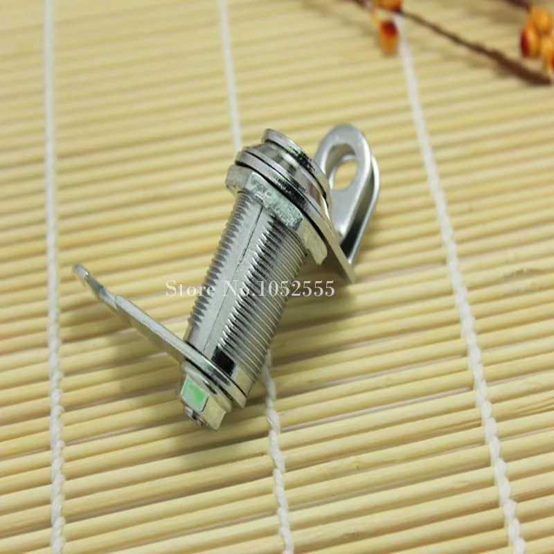 

Brand New 20PCS 30mm Length Cam Locks Metal Cabinet Padlock Mailbox Lock Letterbox Locker File Cabinet Locks with Lock Tongue