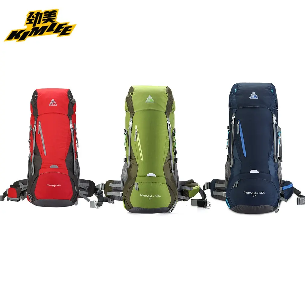 

60L Large Capacity Backpack Portable Light Weight Waterproof Bag for Outdoor Activities for Male Female