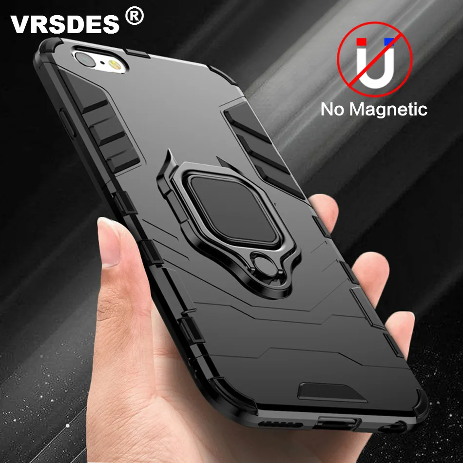 

Shockproof Case For Xiaomi Redmi Note 6 Pro Note 5 4X Finger Ring Holder Case For Xiaomi Pocophone F1 Mi 8 A1 A2 Max 3 6X 5X
