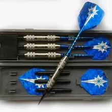 D148 19 г совет мягкие Дартс иглы покрытие никелем Дартс тела Алюминий Dart вал синий Дарт Перелёты прочный Dardos Бросив игрушки
