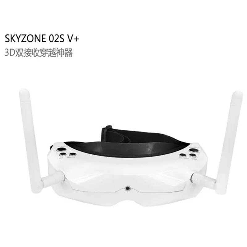 SKYZONE SKY02S V FPV 3D видео очки для отслеживания головы встроенный 5 8g обновленная
