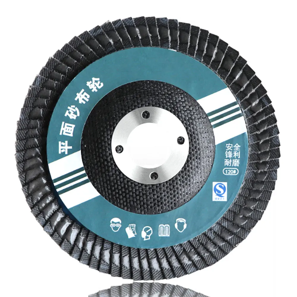 10pcs thickening flap disc sanding wheels flexible angle grinder disc for metal wood polishing metal center net back cover TF015 angle-grinder-sanding-disc : image 10pcs thickening flap disc sanding wheels flexible angle grinder disc for metal wood polishing metal center net back cover TF015 angle-grinder-sanding-disc