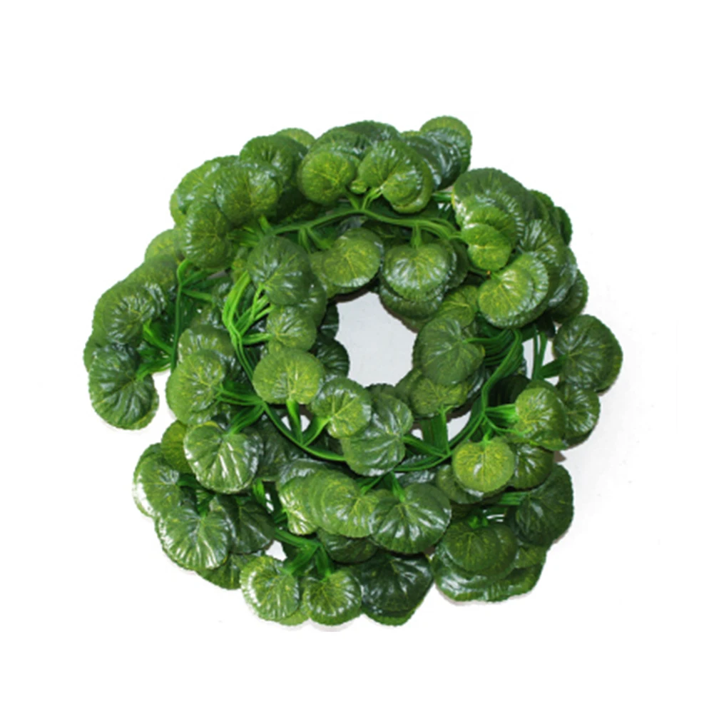 Artificial Fake Begonia Leaves Vines Hanging Plant Large Garland For Decor Indoor Outdoors - 12Pcs/Set As Shown | Дом и сад