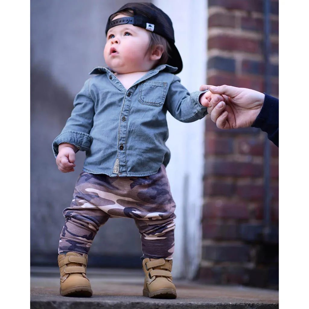 infant denim vest