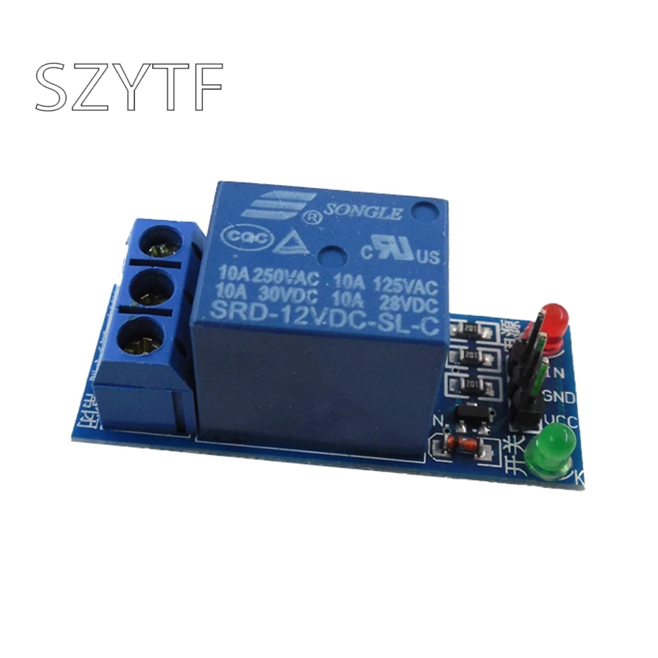 

1 way relay module 5V 12V low level trigger relay expansion board