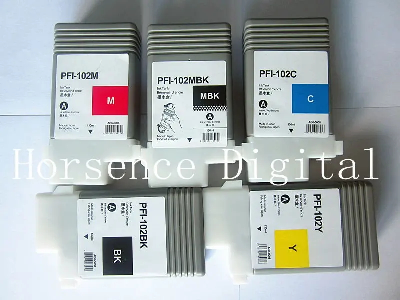 

PFI-102 ink cartridge For Canon IPF 510 iPF610 iPF710 iPF605 iPF720 iPF500 iPF700 iPF600 iPF655 iPF650 iPF755 iPF750 printers