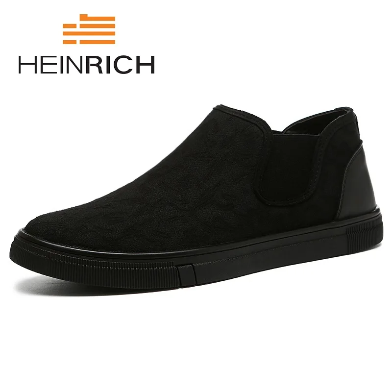 

HEINRICH Spring Autumn New Casual Shoes Men High-Quality Fashion British Style Breathable Loafer Men Shoes Erkek Spor Ayakkabi