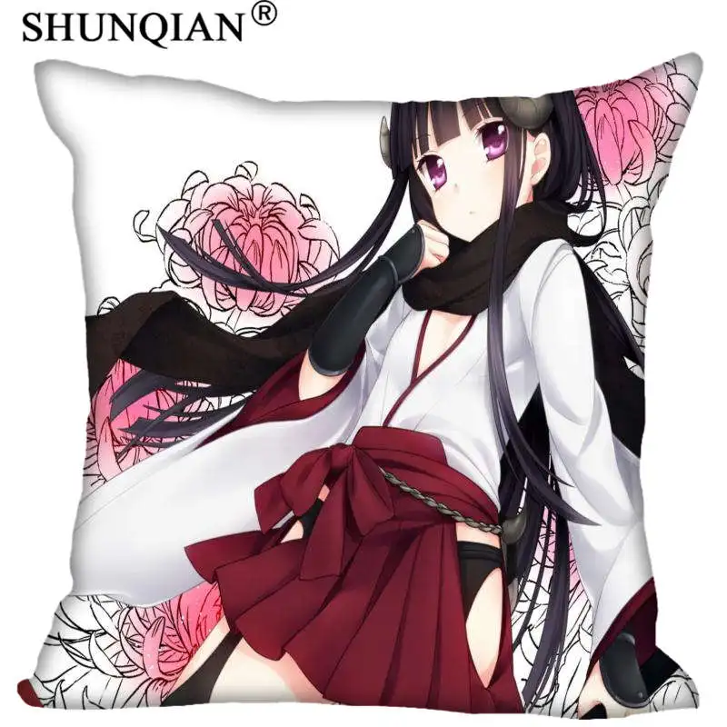 Inu x Boku SS пользовательский Подарочный чехол для подушки декоративная квадратная