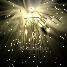 Для звездных потолочных волоконно-оптических световых декораций пластиковые волоконно-оптические концевые светящиеся 0,75 мм x 200 шт x 2 м продажи