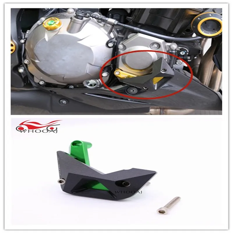 Для мотоцикла KAWASAKI Z1000 10-16 CNC алюминиевый защитный чехол для правого двигателя
