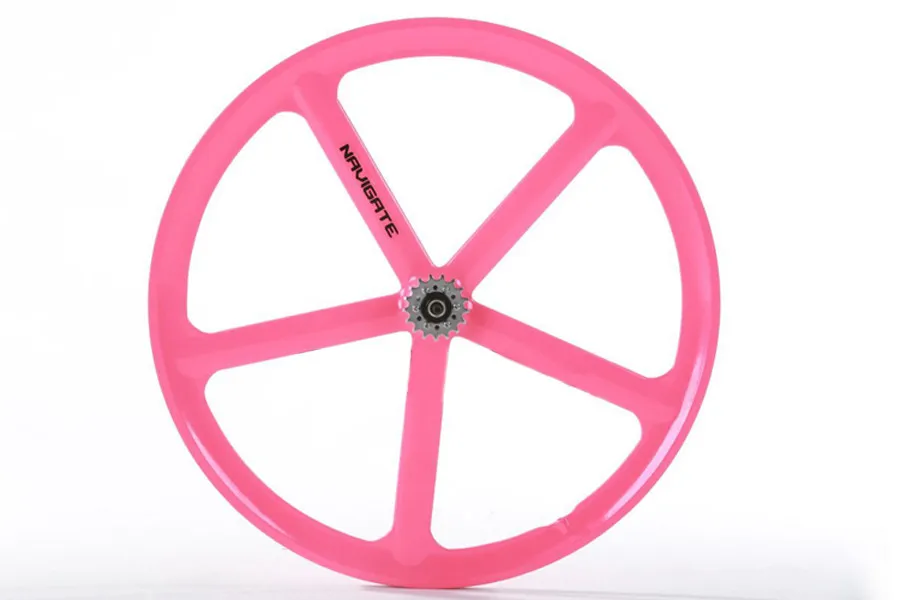 Top 2016 new fixed gear bicycle wheel 700C magnesium alloy one-piece Rueda de bicicleta comes with 17T freewheel 3 Top 2016 new fixed gear bicycle wheel 700C magnesium alloy one-piece Rueda de bicicleta comes with 17T freewheel 3