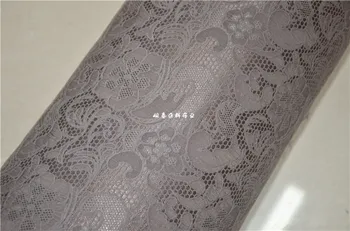 

free ship 100% viscose jacquard fabric brown background with floral price for 1 meter