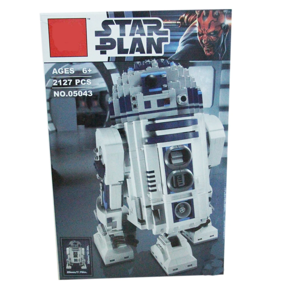 

Star Plan Wars Robot R2D2 Building Block Toys