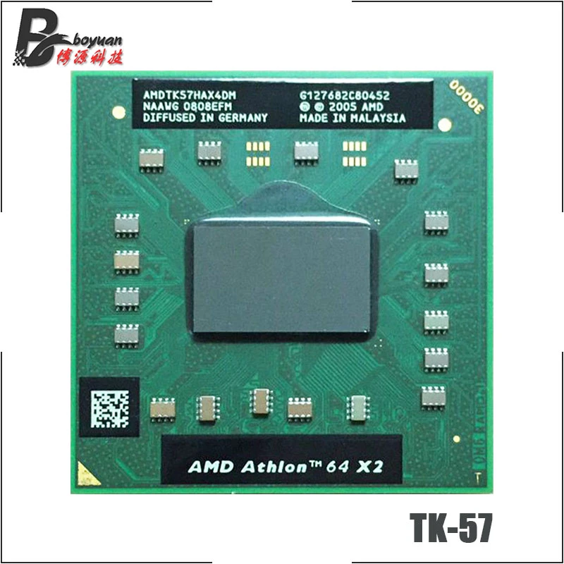 processors AMD Athlon 64 X2 TK-57 TK 57 TK57 1.9 GHz Dual-Core Dual-Thread CPU Processor AMDTK57HAX4DM Socket S1 amd cpu