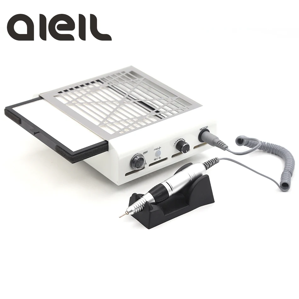  Nail Suction Dust Collector for Nail Manicure Machine Electric Nail Drill Machine Apparatus for Man