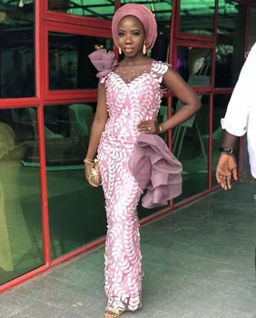 

Latest African Lace Fabric 2018 African French Lace High Quality Embroidery African Tulle Lace Fabric For Party