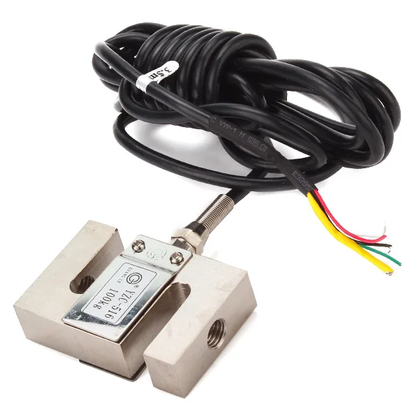 capteur de pesée de capteur de balance de type S avec câble 100kg Capteur de pondération pour station de mélange cellule de pesée de haute précision machine à doser IP67
