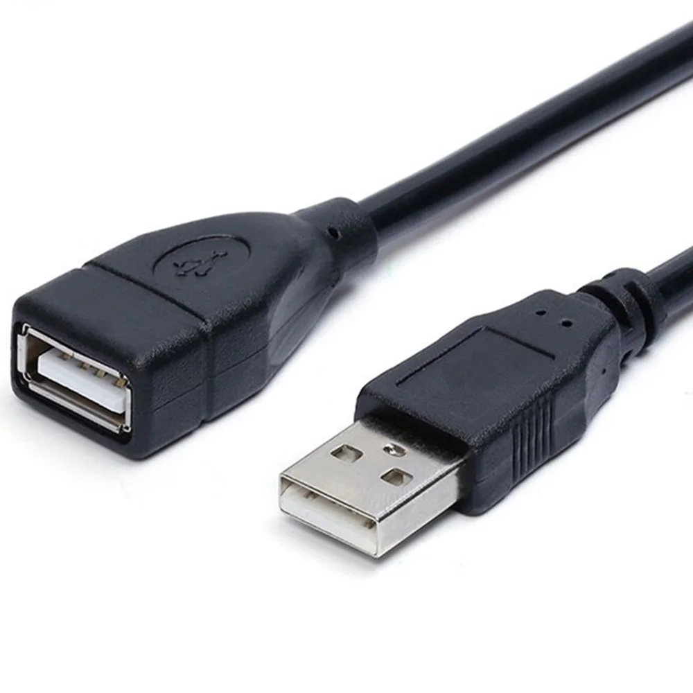 

USB 2.0 Extension Cable Male to Female USB Data Extender Cable for Keyboard Printer Camera Mouse Computer USB 2.0 Extender Cord