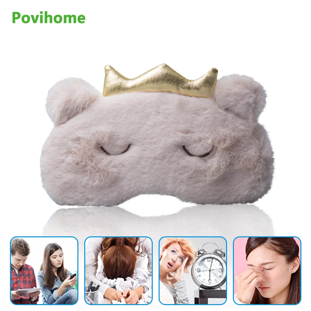 

Cute Eye Blinder Shade Sleep Mask Cover Eye Sleep Mask Sleep Rest Aid Eye Mask Cover Eye Patch Sleep Travel Eyepatch C1513