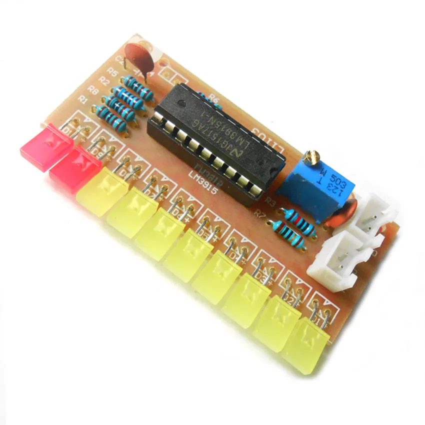 Электронные индикаторы уровня. Индикатор уровня звука lm3915 diy kit. lm3915.