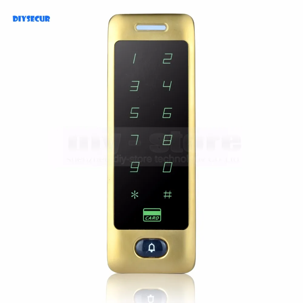 Купить diysecur 125 кгц RFID-считыватель карт двери контроллер доступа ...