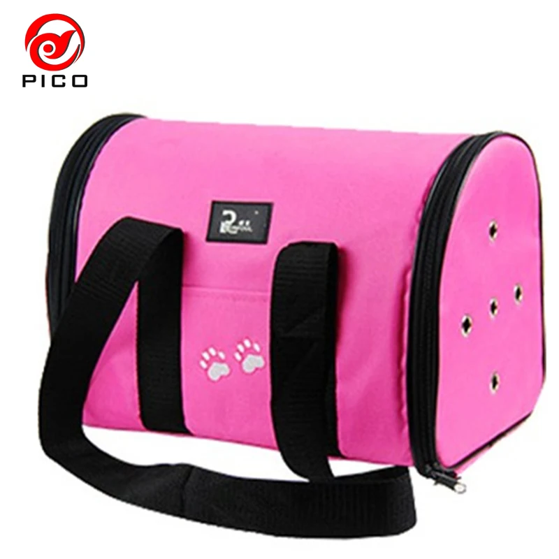 2016 New oxford fabric dog bag breathable pet carrier high quality solid dog cage outdoor dog