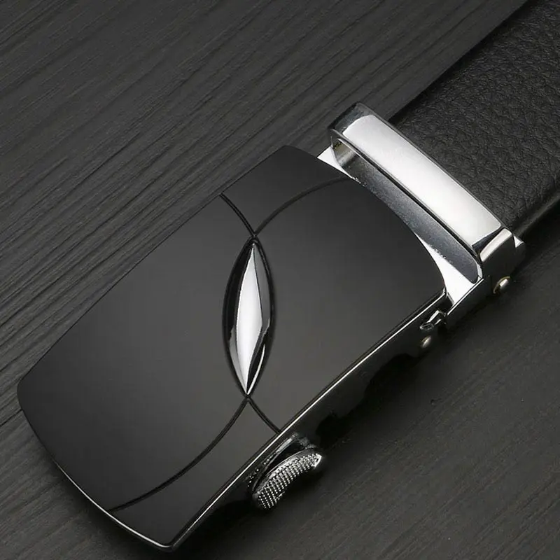 Men Belt -PFS- Hot Men's Genuine Leather Automatic Buckle Business And Leisure #1841050 | Аксессуары для одежды