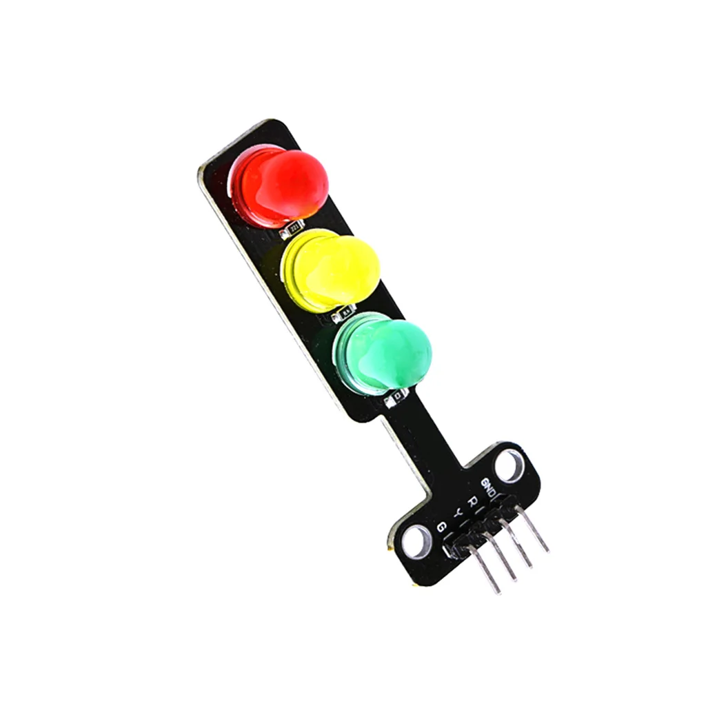 5V Mini Traffic Light 5mm LED Display Module Creative DIY Kit